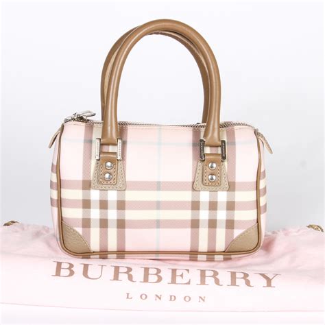 pink plaid burberry purse|burberry purses small plaid.